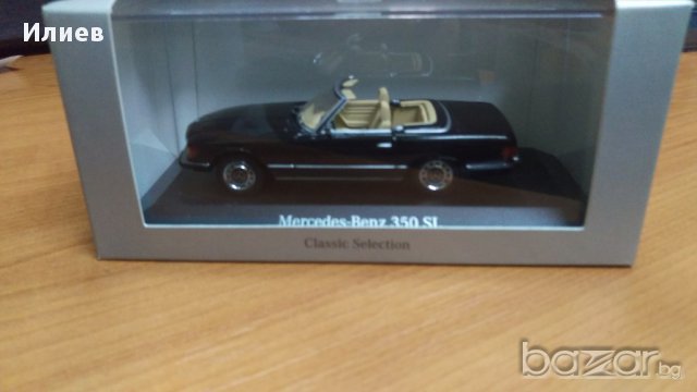 умален модел die-cast Mercedes-Benz 280 SL-500 SL,R107,1:43,B66041020, снимка 2 - Други ценни предмети - 12298553