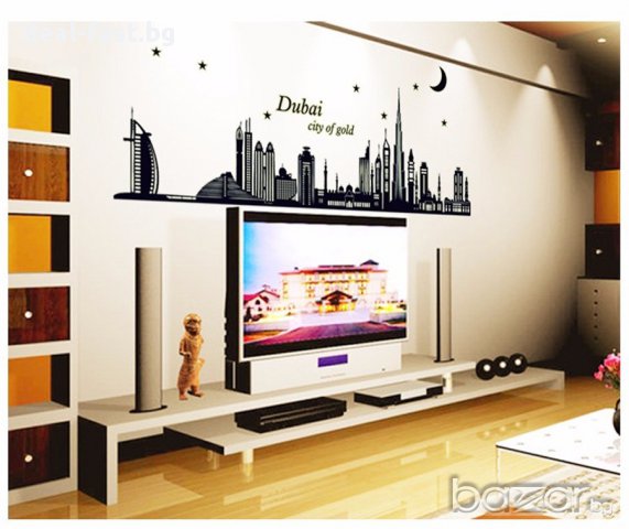 Декоративен светещ стикер за стена - Дубай, снимка 3 - Декорация за дома - 17645892