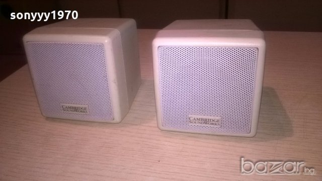 creative-колони 2бр 9х9см-внос швеицария, снимка 4 - Тонколони - 18737217