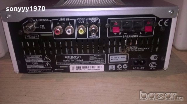 onkyo cd/usb/iphone receiver+тонколои-внос швеицария, снимка 13 - Ресийвъри, усилватели, смесителни пултове - 19125891