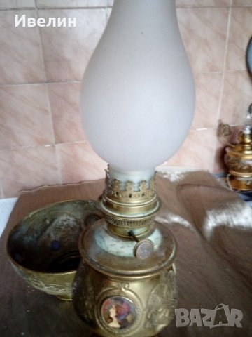 стара газова/газена/ лампа за декорация, снимка 9 - Антикварни и старинни предмети - 21869051