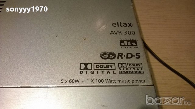 Eltax-receiver-внос швеицария, снимка 10 - Ресийвъри, усилватели, смесителни пултове - 13857985