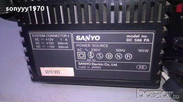 sanyo dc66pa+dc66ct+dc66dp-нов внос швеицария, снимка 17 - Ресийвъри, усилватели, смесителни пултове - 19899516