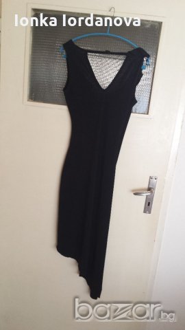 Официална рокля черна, размер С-М, снимка 2 - Рокли - 18250829