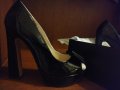 Елегантни черни лачени обувки, снимка 6