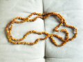 Две бижута с естествен кехлибар., снимка 2