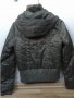 Дамско яке LEE COOPER оригинал, S, зелено, лъскаво, с качулка, с вата, щрик със СРЕБЪРНИ нишки, НОВО, снимка 11