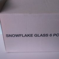 Продавам комплект 6 броя чаши Coca-Cola Snow Flake (Снежинка), снимка 8 - Чаши - 25244035
