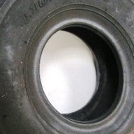 Комплект външна и вътрешна гуми за палетна ръчна количка,4.10/3.50-4, снимка 2 - Гуми и джанти - 17692064