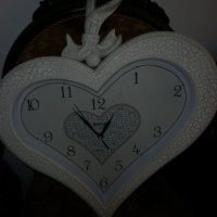 Стенен часовник във формата на сърце Baoli Clock quartz, снимка 11 - Стенни часовници - 18622106