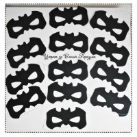 маски за детски рожден ден на тема Батман, снимка 1 - Детегледачки, детски центрове - 20284447