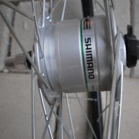 	Продавам колела внос от Германия двойностенна усилена капла с динамо главина 26 цола SHIMANO DH-3N3, снимка 6 - Части за велосипеди - 23465269