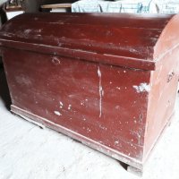 2 Дървени сандъци за съхранение , старинен скрин, ракла, снимка 2 - Други - 25242061
