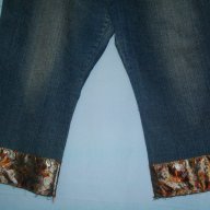 Дизайнерски дънкови бермуди ”DNA” jeans originals” Dona Caran New York! 4-5XL, снимка 12 - Дънки - 14498792