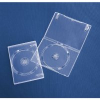 DVD кутия Единична прозрачна  – 14 mm , снимка 1 - Друга електроника - 25381707
