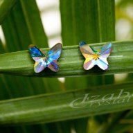 Пръстен Сваровски "Butterfly Lux"Crystals from SWAROVSKI ® , снимка 6 - Пръстени - 11453978
