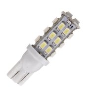 Габаритни диодни крушки /габарити/ T10 194 168 W5w с 28 Smd Led ксеноново бели диода, снимка 5 - Аксесоари и консумативи - 8798975