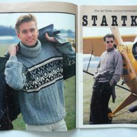 Verena мъжки пуловери жилетки ръчно плетиво мода за мъже    , снимка 4 - Списания и комикси - 25657767