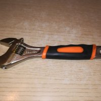 френски ключ 8 инча с гумена дръжка-21см-нов, снимка 6 - Ключове - 20816751