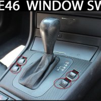 2бр копчета за прозорци за BMW E46 3, снимка 4 - Аксесоари и консумативи - 21681170