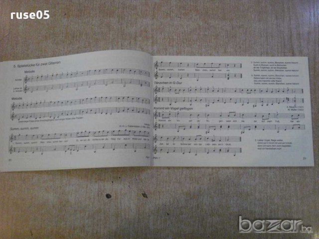 Книга "Der Gitarrenlehrer - Teil I - Walter Götze" - 96 стр., снимка 3 - Специализирана литература - 15942453