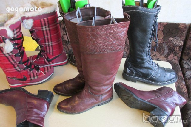 дамски ежедневен ботуш, made in EUROPE, N- 39, 100% висококачествена естествена кожа,GOGOMOTO.BAZAR, снимка 8 - Дамски ботуши - 17044139
