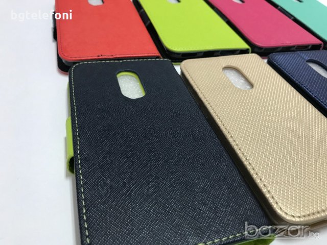 Xiaomi Redmi Note 4 / Note 4x  калъф тип тефтер със силиконово легло, снимка 3 - Калъфи, кейсове - 18575233