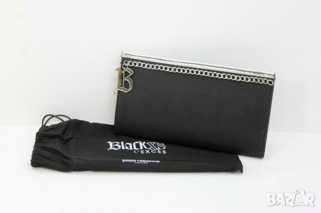 нова клъч чантичка козметична PACO RABANNE BLACK XS L'EXCES оригинал, снимка 2 - Чанти - 25501418
