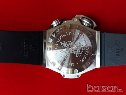  Луксозен мъжки часовник Hublot Diver 4000, снимка 5 - Мъжки - 21160533