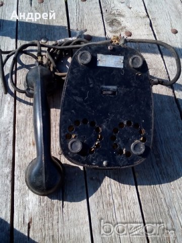 Старинен телефон, снимка 6 - Антикварни и старинни предмети - 18348084