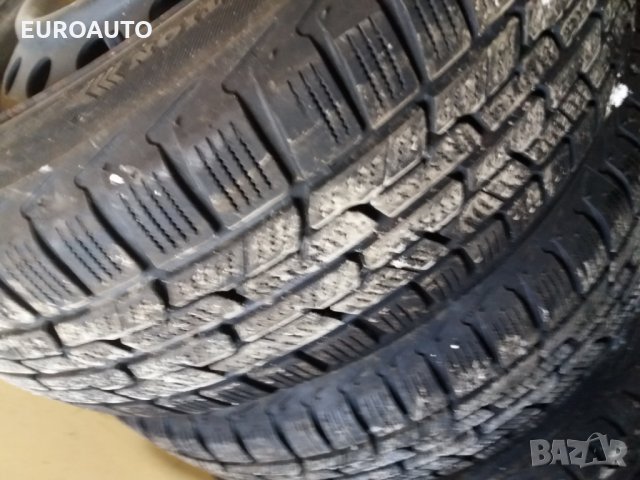 4бр зимни гуми с стоманени джанти за TOYOTA 4x100