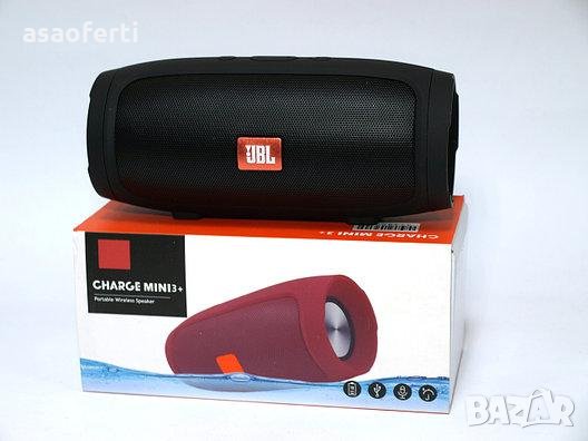 Безжичен Bluetooth високоговорител JBL Charge mini 3+, снимка 7 - Тонколони - 23642596