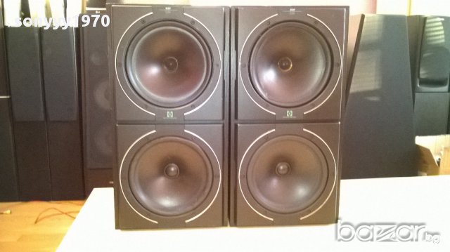 kef c55-imp 4 ohms/2х150watts-made in england-внос швеицария, снимка 3 - Тонколони - 12578158