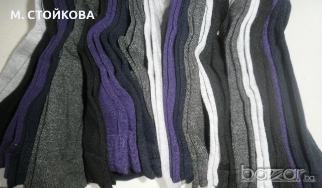 Дълги памучни чорапи - едноцветни или рае - последни бройки , снимка 5 - Други - 20375634