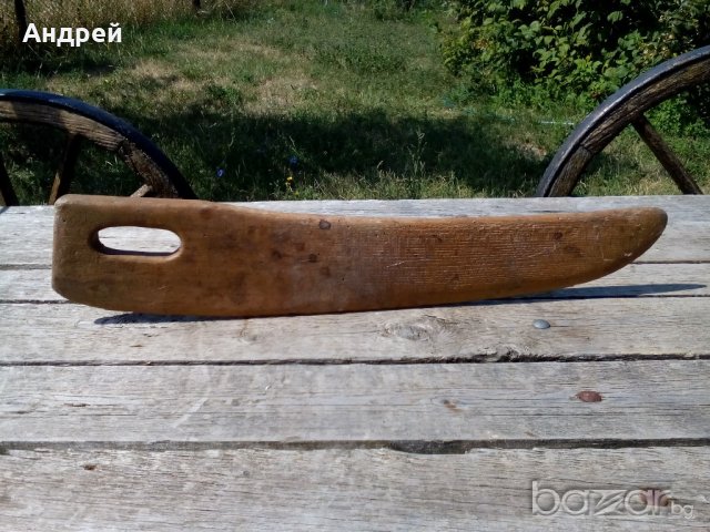 Старинен дървен уред,инструмент, снимка 5 - Антикварни и старинни предмети - 17143352