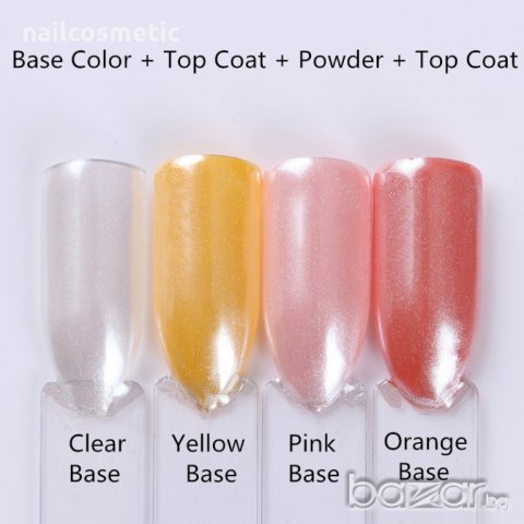 Ново! Пудра с ефект "МОРСКА ПЕРЛА" за маникюр, снимка 3 - Декоративна козметика - 18978412