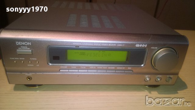 denon d-77 receiver-rds-внос швеицария, снимка 10 - Ресийвъри, усилватели, смесителни пултове - 11477110