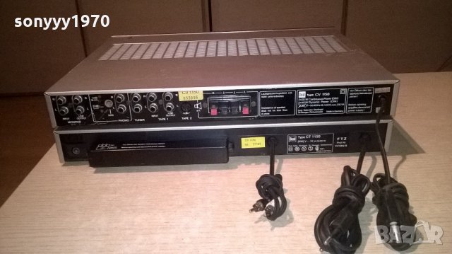 dual amplifier+dual tuner-made in germany-внос швеицария, снимка 11 - Ресийвъри, усилватели, смесителни пултове - 21763901