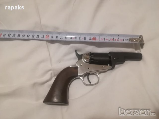 Джобен револвер Colt 1848. Реална реплика на този рядък модел оръжие за запада , снимка 4 - Бойно оръжие - 21273871