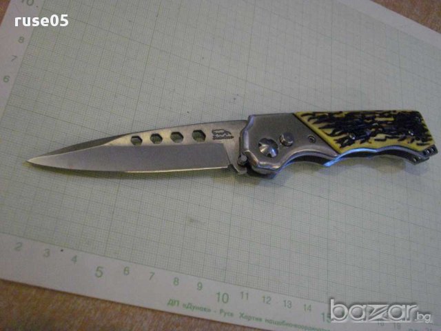 Нож сгъваем полуавтоматичен, снимка 5 - Други ценни предмети - 8247172