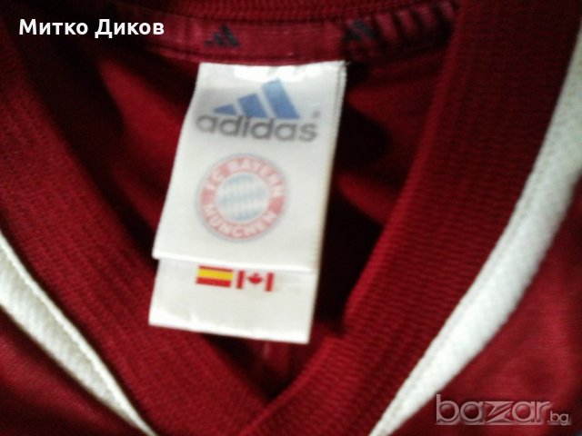 Байерн Мюнхен фланелка на Адидас 2001-02домакини, снимка 7 - Футбол - 18537550