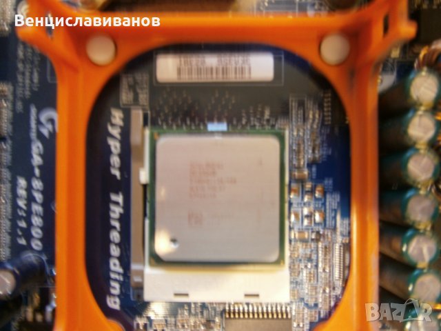 Дънна платка GA-8PE800 Процесор Intel Celeron D, снимка 2 - Дънни платки - 23509988