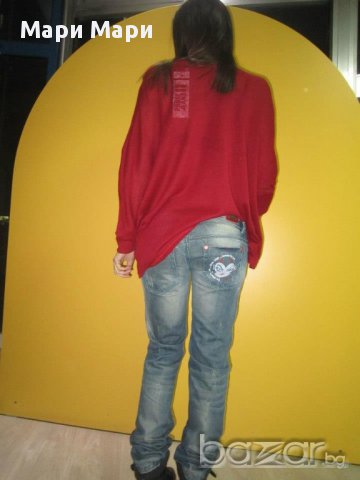 Pause Jeans туника червена 231603, снимка 4 - Туники - 14064943