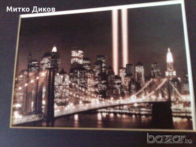 Кулите близнаци в Ню Йорк-11.09.2001 преди атентата-снимки, снимка 3 - Декорация за дома - 18970536
