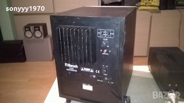 bench kh-02 active subwoofer-38х36х26см-внос швеицария, снимка 9 - Тонколони - 24751535