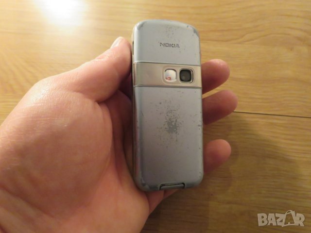 телефон с копчета NOKIA 6070, нокиа 6070 светлосин  заден панел - модел : 2006 г. - работещ., снимка 2 - Nokia - 23855209