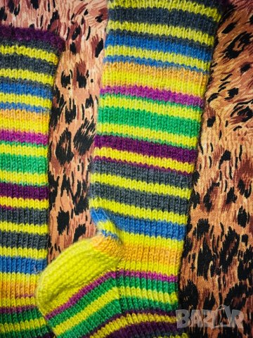 Плетени чорапки весели, снимка 2 - Бельо - 26026619