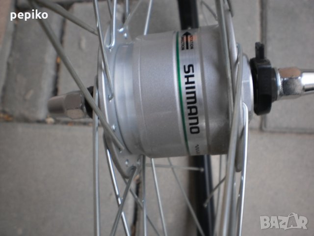 	Продавам колела внос от Германия двойностенна усилена капла с динамо главина 26 цола SHIMANO DH-3N3, снимка 6 - Части за велосипеди - 23465269