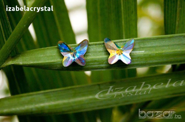 Пръстен Сваровски "Butterfly Lux"Crystals from SWAROVSKI ® , снимка 6 - Пръстени - 11453978