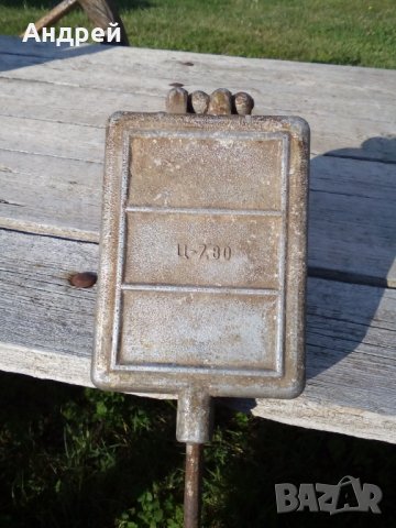 Стар уред за печене на сладки #2, снимка 5 - Антикварни и старинни предмети - 26095836